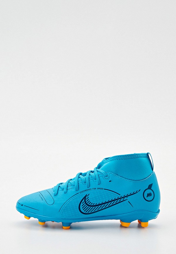 

Бутсы Nike, Голубой, JR SUPERFLY 8 CLUB FG/MG