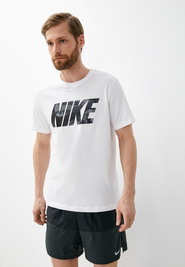 

Футболка Nike, Белый, M NK DF TEE CAMO GFX