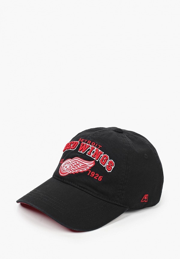 

Бейсболка Atributika & Club™, Черный, NHL Detroit Red Wings