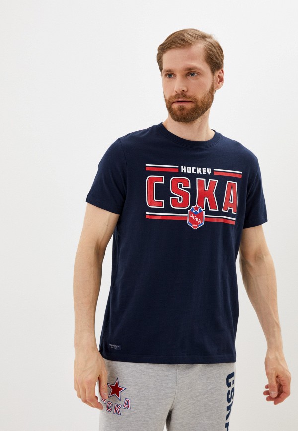 

Футболка Atributika & Club™, Синий, ХК ЦСКА