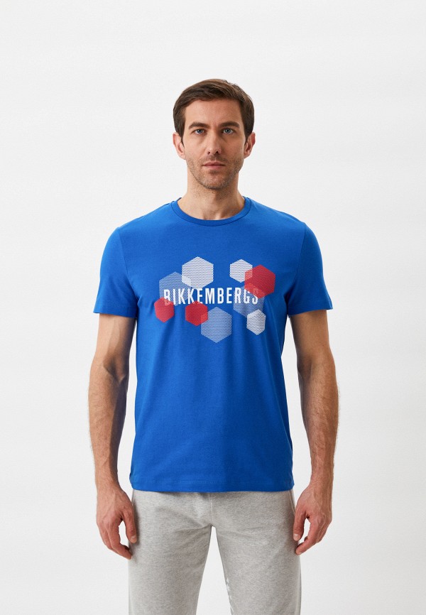 

Футболка Bikkembergs, Синий, Bikkembergs RTLABG644601