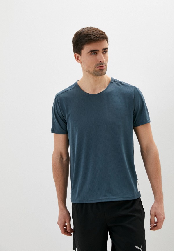 

Футболка спортивная PUMA, Бирюзовый, RUN FIRST MILE SS TEE