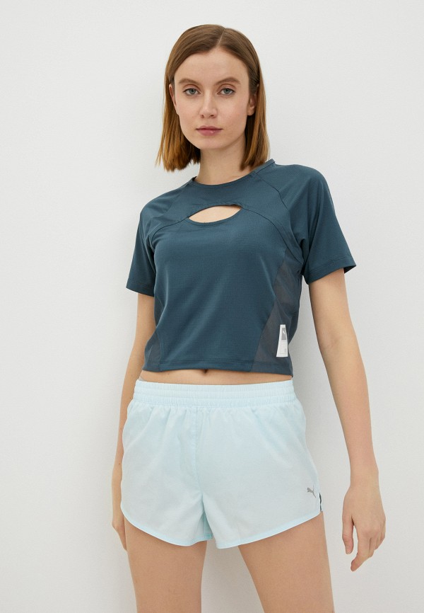 

Топ PUMA, Серый, RUN FIRST MILE CROP TEE