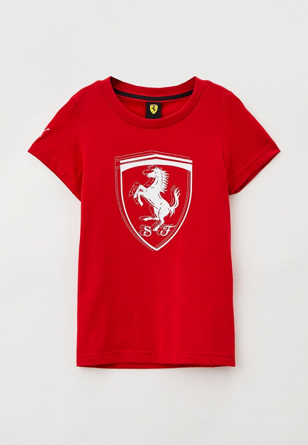 

Футболка PUMA, Красный, Ferrari Race Kids Tonal Big Shield Tee