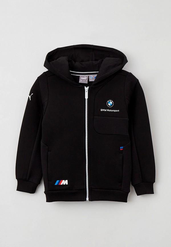 

Толстовка PUMA, Черный, BMW MMS Kids Hdd Sweat Jkt