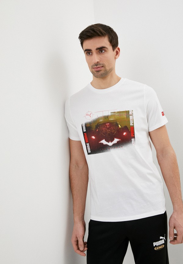 

Футболка PUMA, Белый, x BATMAN Graphic Tee
