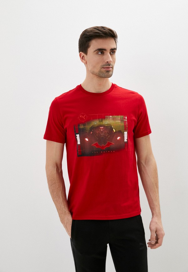 

Футболка PUMA, Красный, x BATMAN Graphic Tee