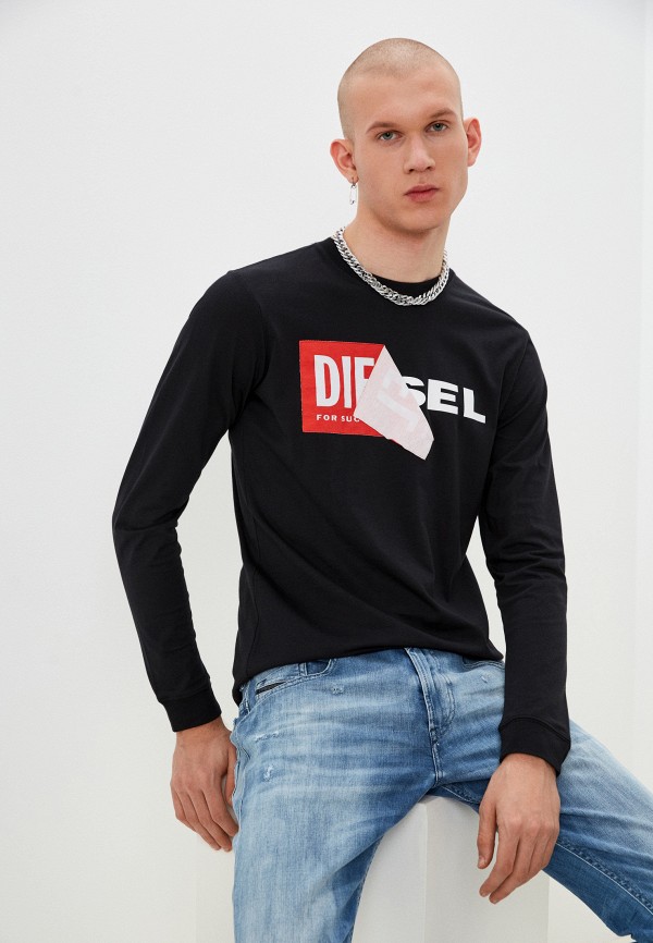 

Лонгслив Diesel, Черный