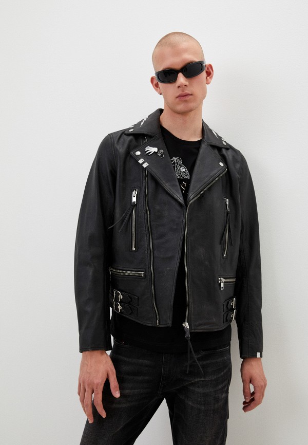 

Куртка кожаная Diesel, Черный