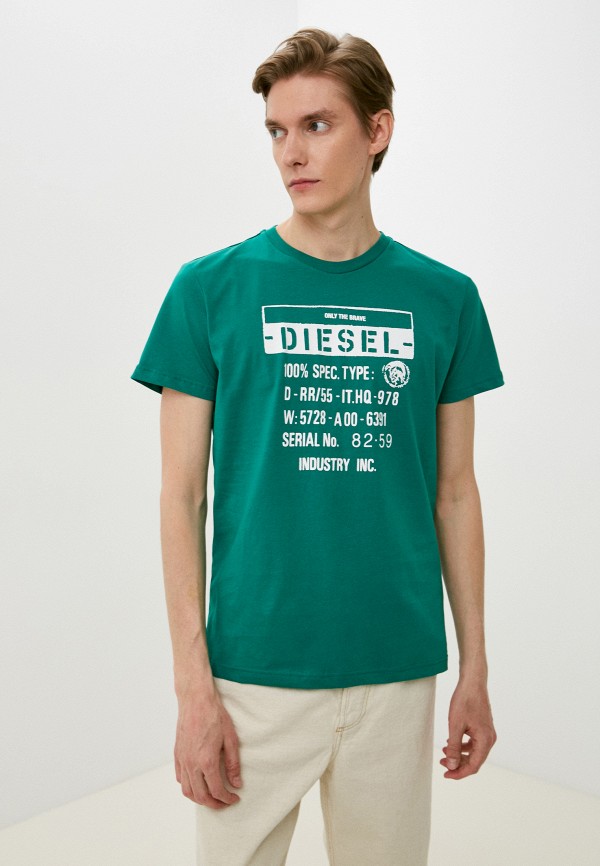 

Футболка Diesel, Зеленый