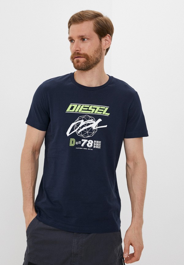 

Футболка Diesel, Синий
