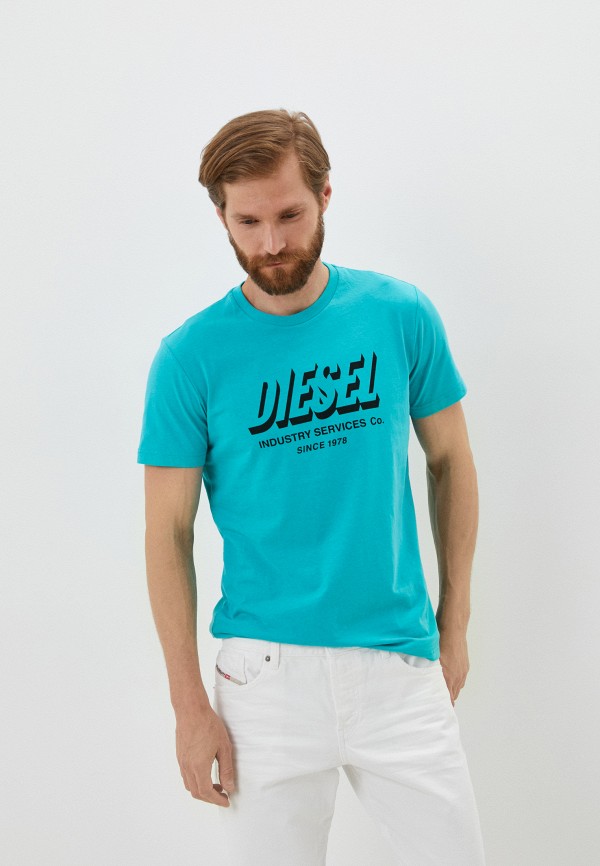 

Футболка Diesel, Бирюзовый