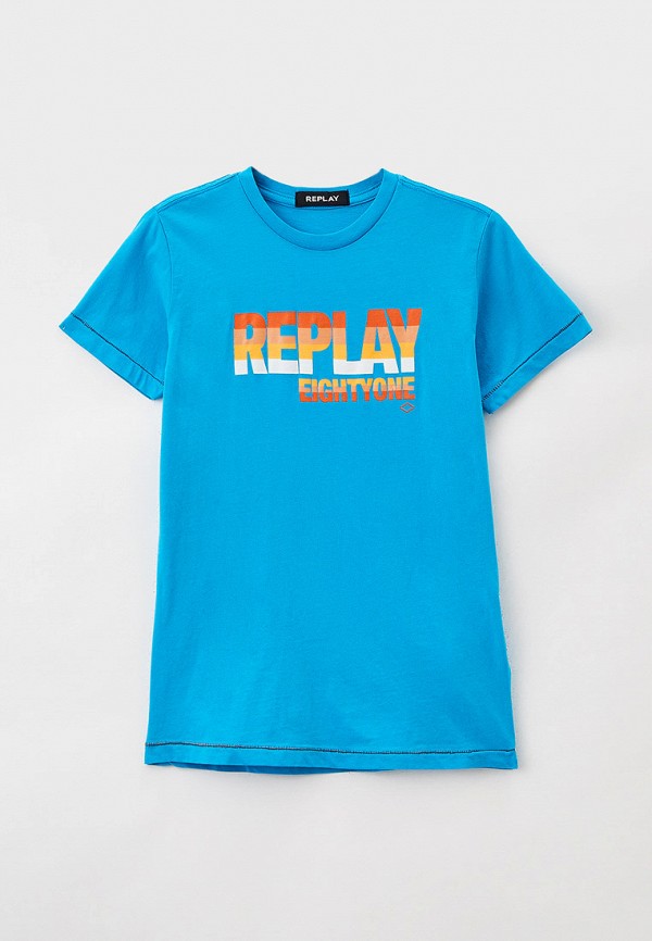 

Футболка Replay, Голубой