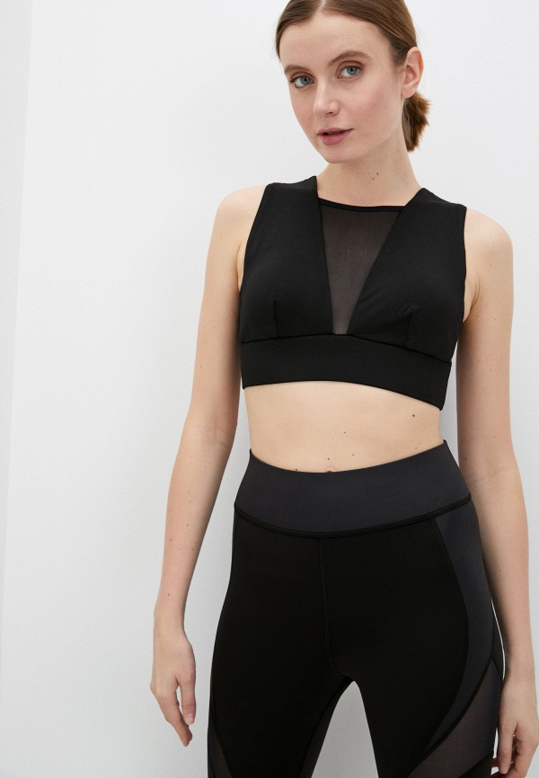 

Топ спортивный Michi, Черный, POLARIS LONGLINE BRA