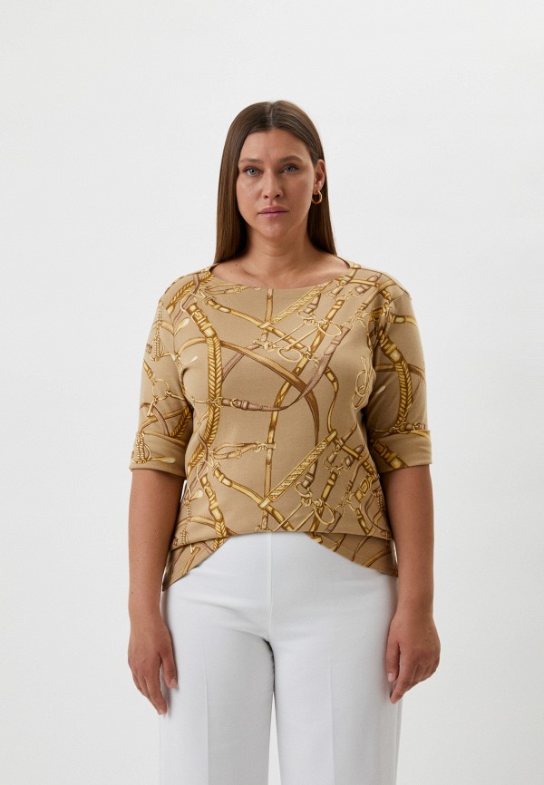 

Футболка Lauren Ralph Lauren Woman, Бежевый