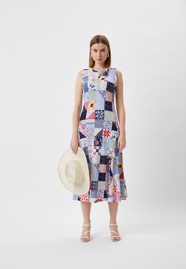 Платье Polo Ralph Lauren разноцветного цвета