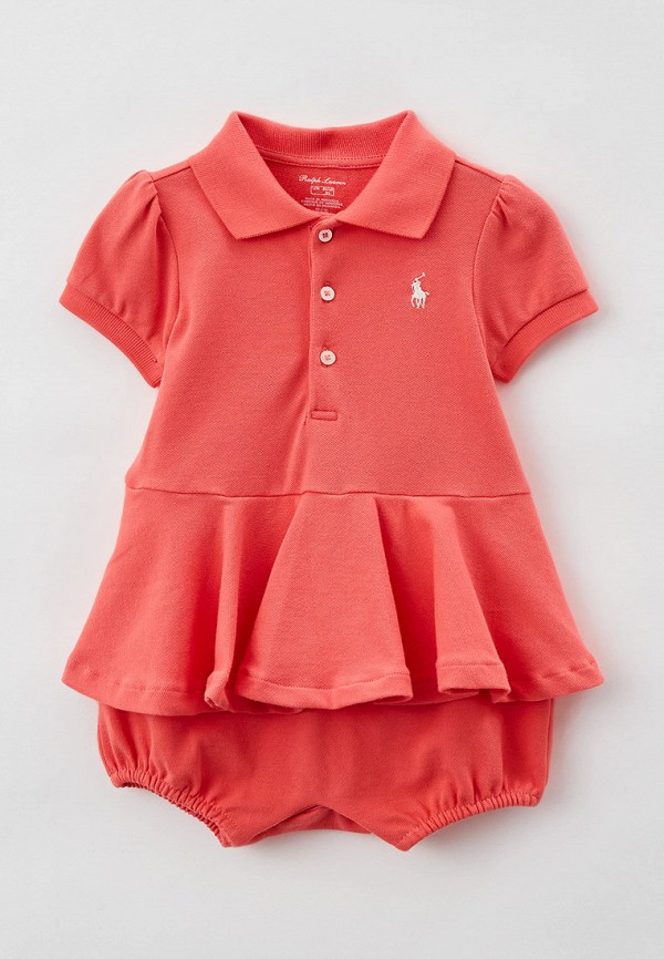

Платье Polo Ralph Lauren, Коралловый, Polo Ralph Lauren RTLABH053901