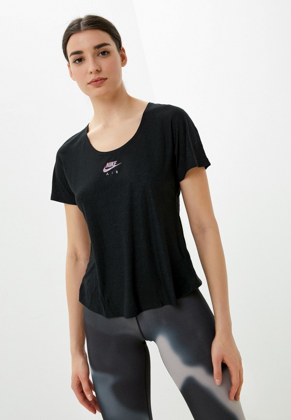 

Футболка спортивная Nike, Черный, W NK AIR DF SS TOP
