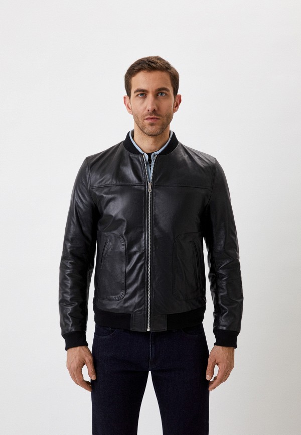 

Куртка кожаная Blouson, Черный