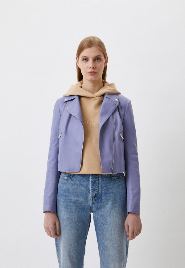 

Куртка кожаная Blouson, Фиолетовый