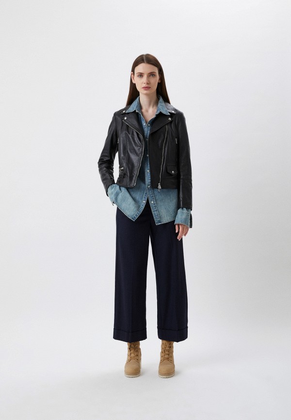 фото Куртка кожаная blouson