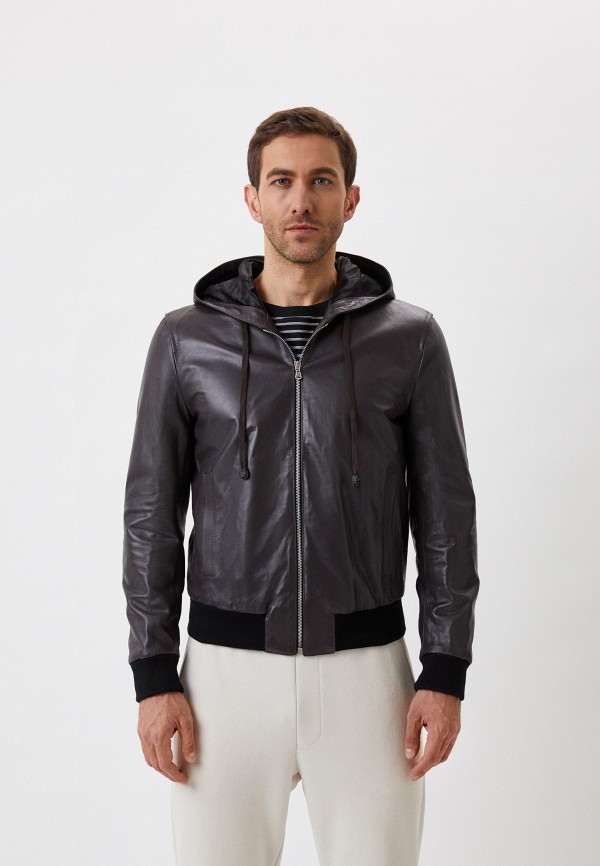

Куртка кожаная Blouson, Коричневый