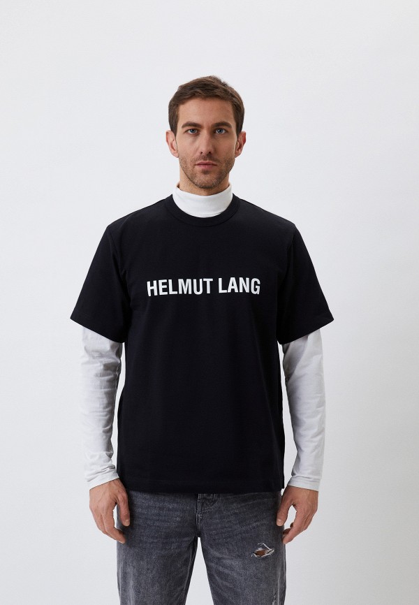 Футболка Helmut Lang черного цвета