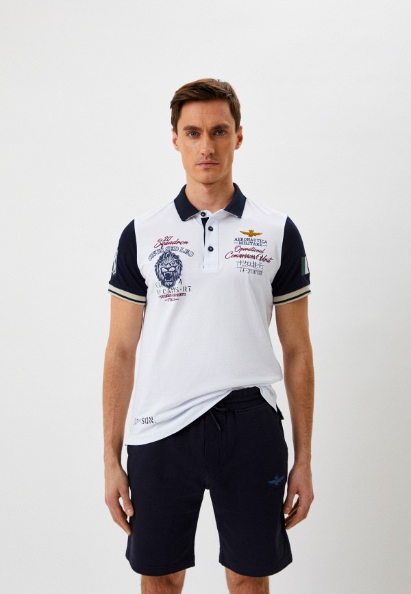 

Поло Aeronautica Militare, Белый, Aeronautica Militare RTLABH097101