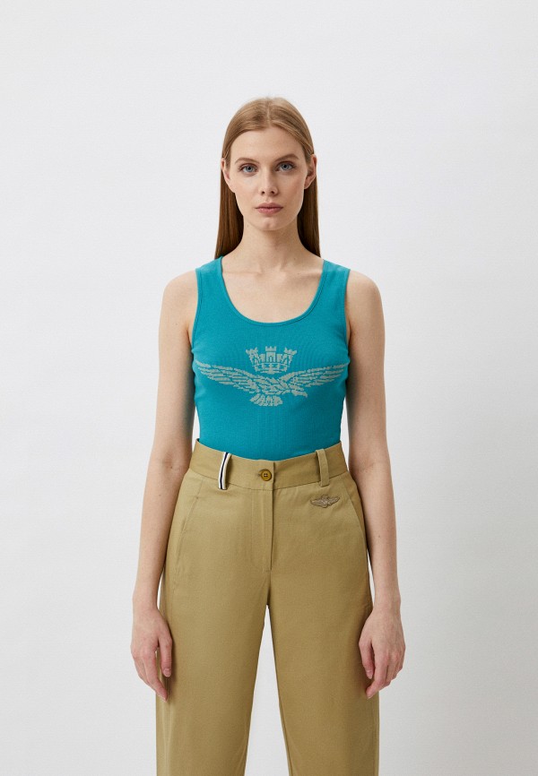 

Майка Aeronautica Militare, Бирюзовый