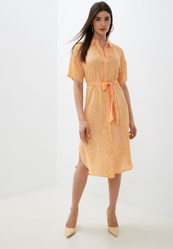 Платье Vero Moda оранжевого цвета