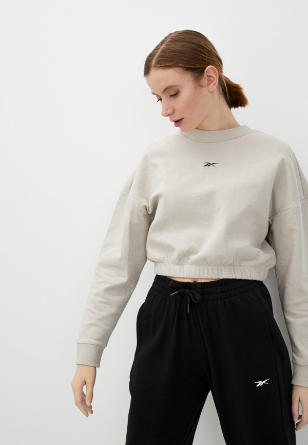 

Свитшот Reebok, Бежевый, TS DREAMBLEND COTTON ML
