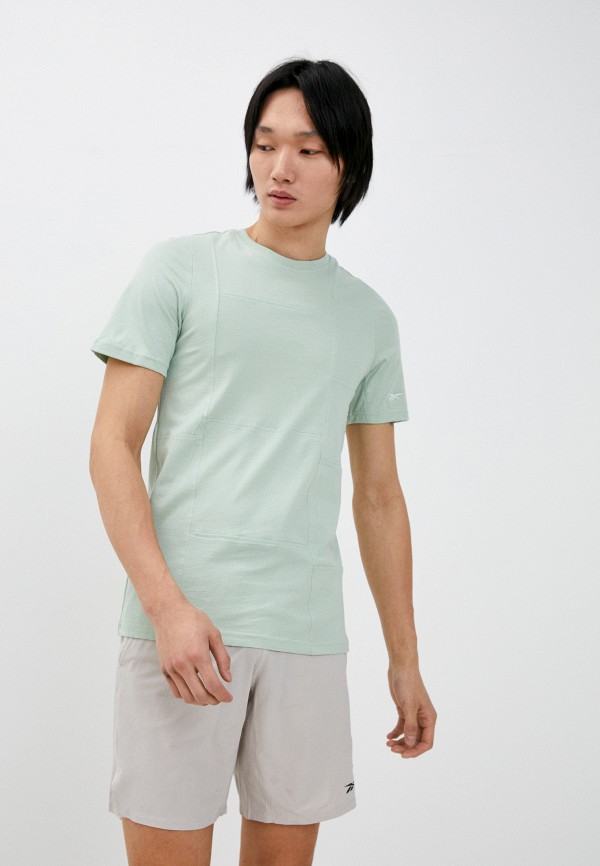 

Футболка Reebok, Зеленый, MYT MINIMAL WASTE TEE