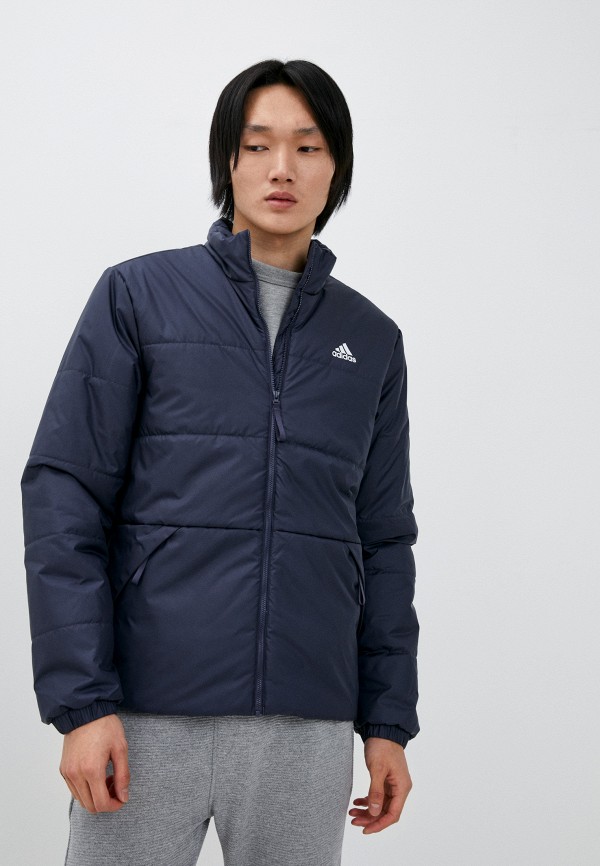 

Куртка утепленная adidas, Синий, BSC 3S INS JKT