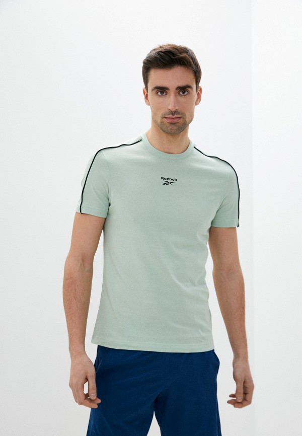 

Футболка Reebok, Зеленый, WOR PIPING TEE