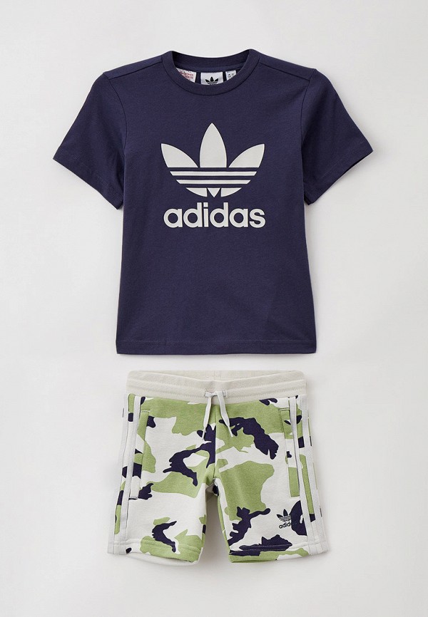 

Футболка и шорты adidas Originals, Разноцветный