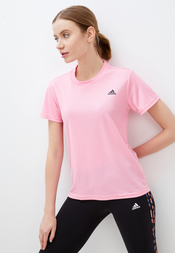 

Футболка спортивная adidas, Розовый, W SL T