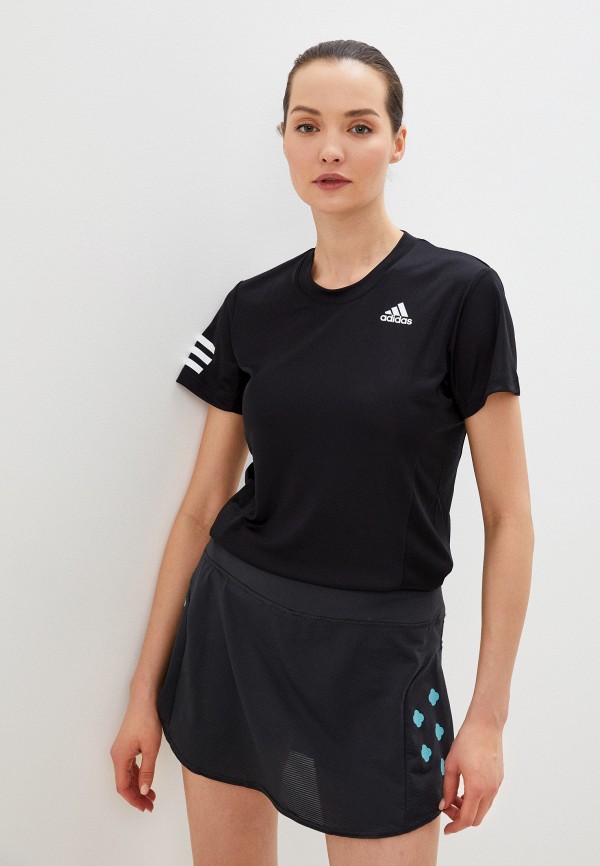 Футболка спортивная adidas черный, размер 38, фото 1