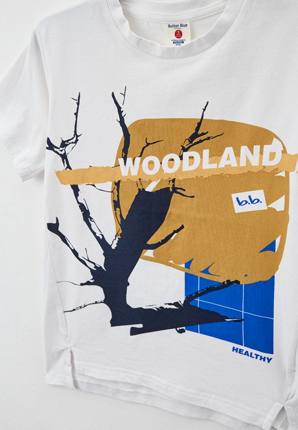 фото Футболка button blue