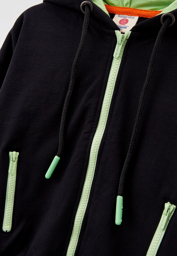 фото Толстовка button blue