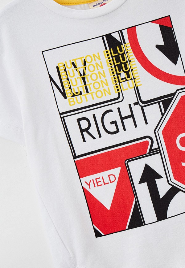 фото Футболка button blue