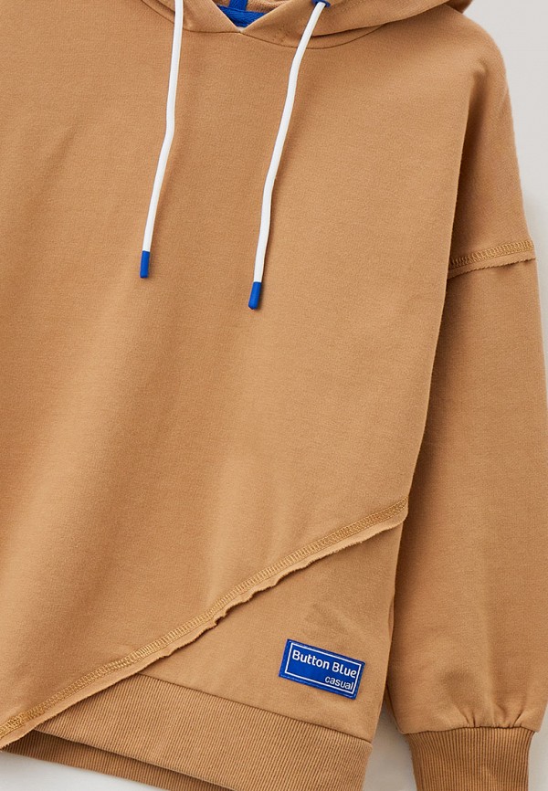 фото Худи button blue