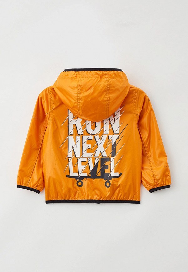 фото Ветровка button blue