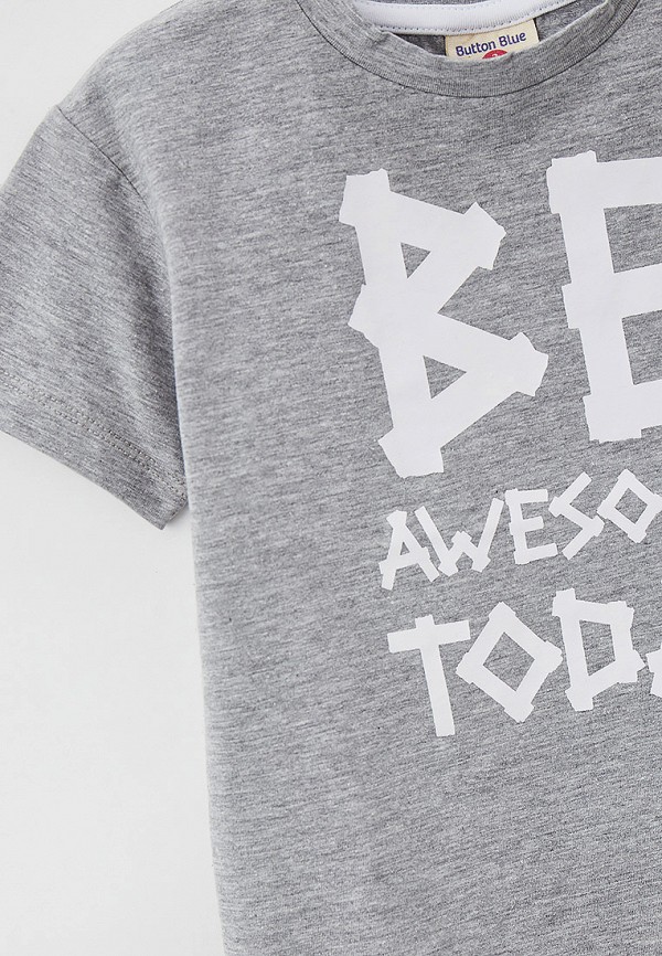 фото Футболка button blue