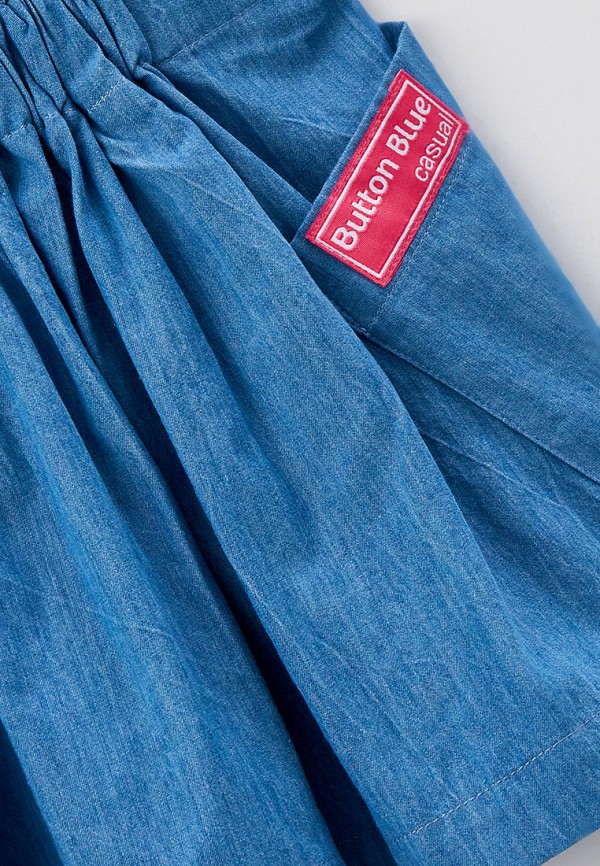 фото Юбка button blue