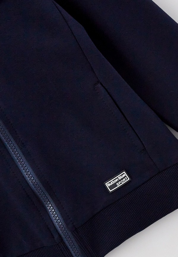 фото Толстовка button blue