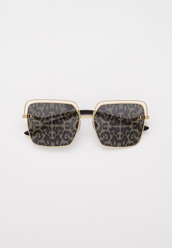 

Очки солнцезащитные Dolce&Gabbana, Золотой, DG2268 02/P