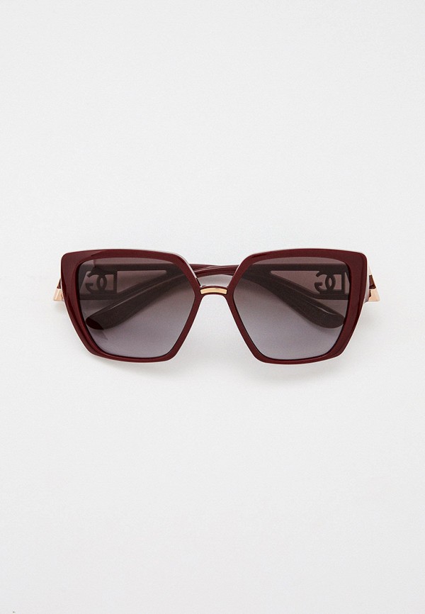 

Очки солнцезащитные Dolce&Gabbana, Бордовый, DG6156 32858G