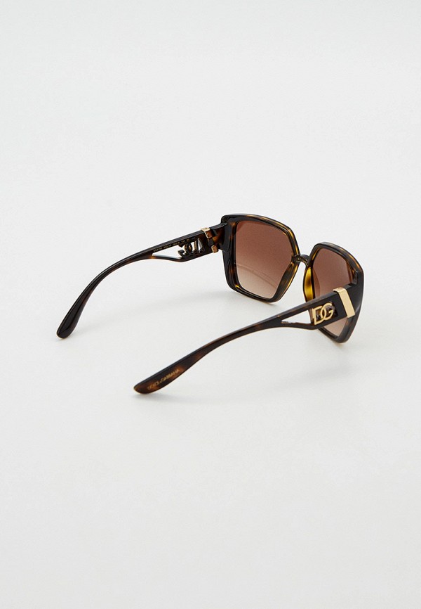 Очки солнцезащитные Dolce&Gabbana коричневый 0DG6156 RTLABH328401