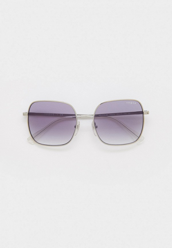 солнцезащитные очки vogue eyewear серый серебряный Очки солнцезащитные Vogue® Eyewear VO4175SB 323/79