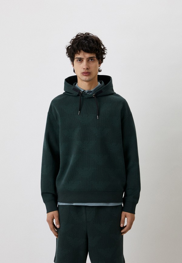 

Худи Emporio Armani, Зеленый